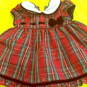 Vintage 3-6 months Christmas dress